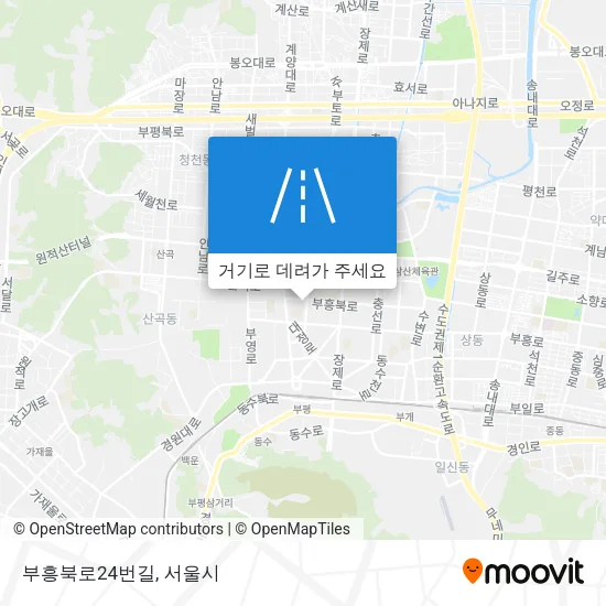 부흥북로24번길 지도