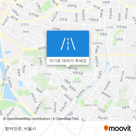 함박안로 지도