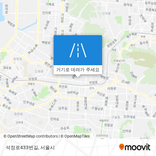 석정로433번길 지도