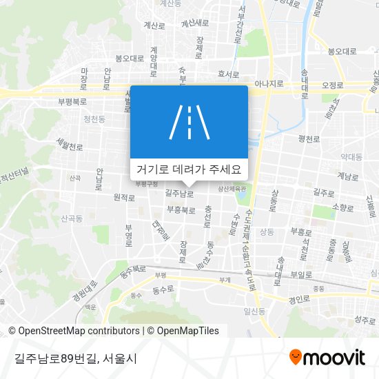 길주남로89번길 지도