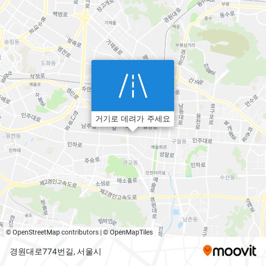 경원대로774번길 지도