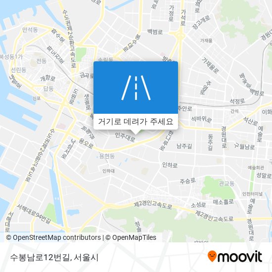 수봉남로12번길 지도