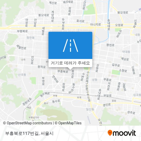 부흥북로117번길 지도