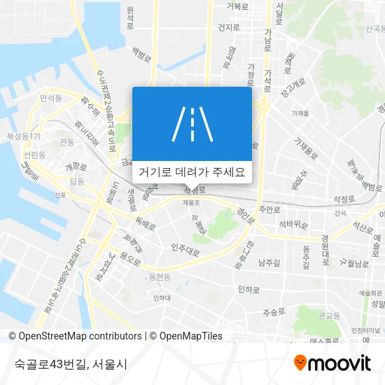 숙골로43번길 지도
