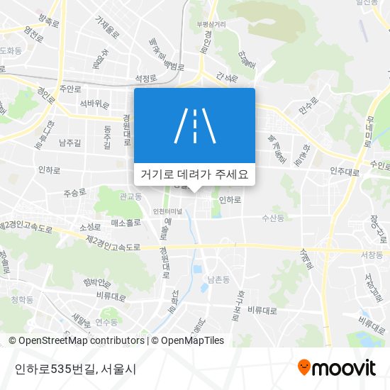 인하로535번길 지도