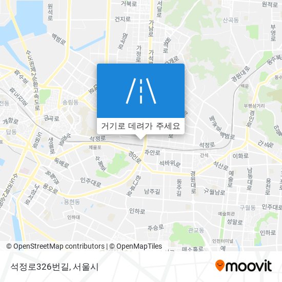 석정로326번길 지도