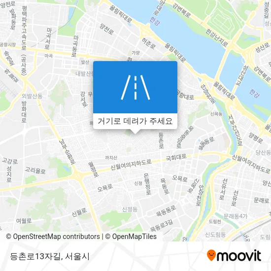 등촌로13자길 지도
