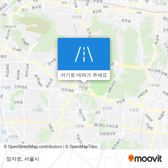 장자로 지도