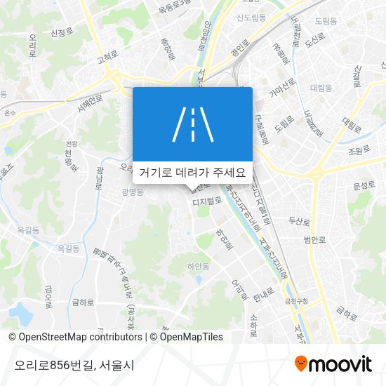 오리로856번길 지도