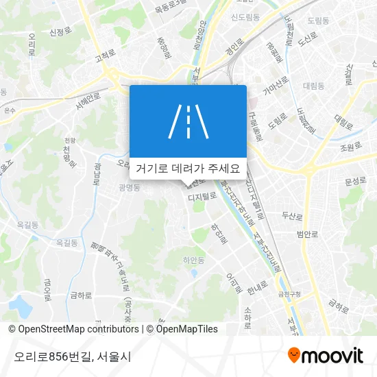 오리로856번길 지도