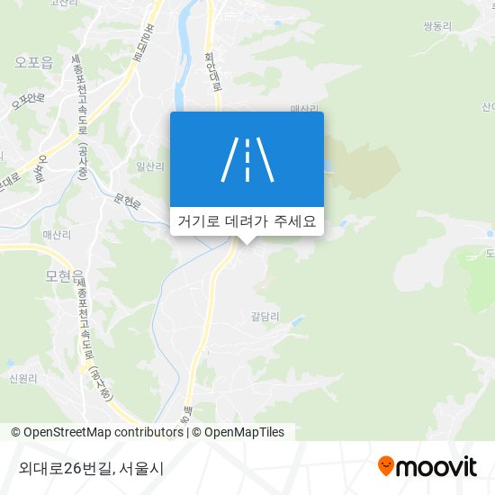 외대로26번길 지도