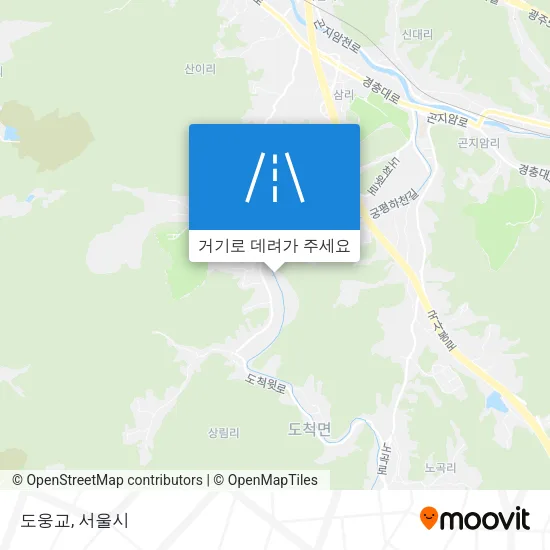 도웅교 지도