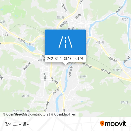 장지교 지도