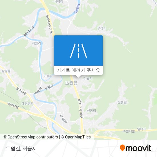 두월길 지도