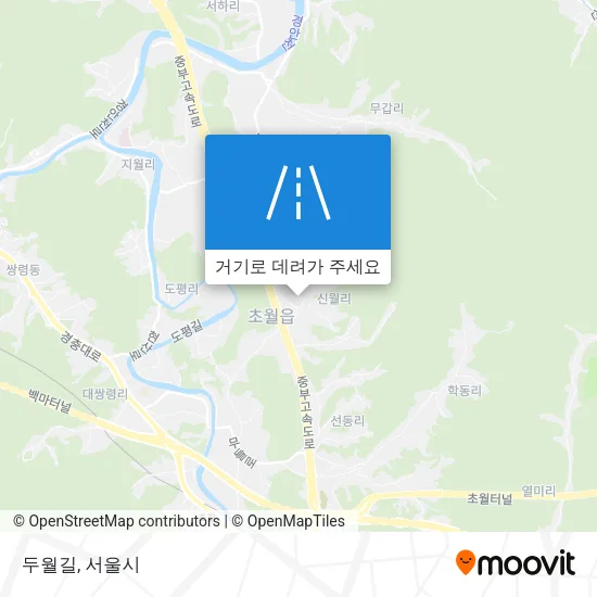 두월길 지도