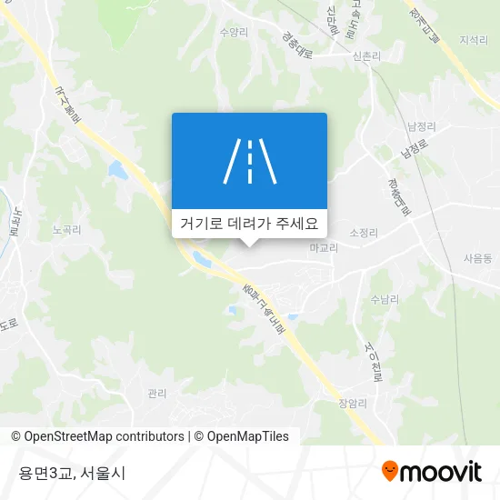 용면3교 지도