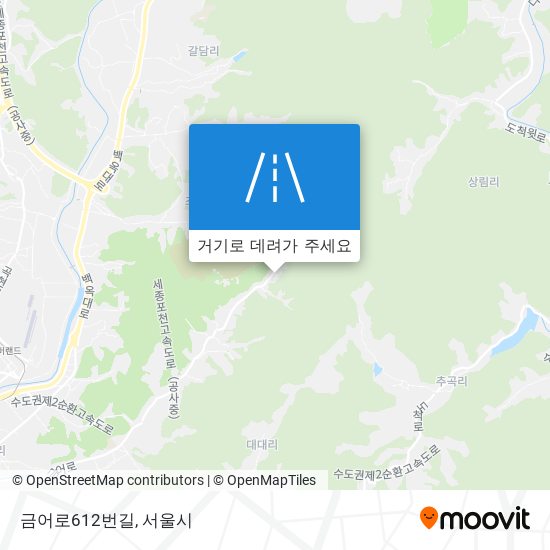 금어로612번길 지도