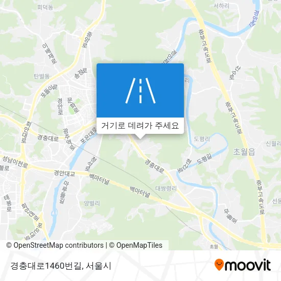 경충대로1460번길 지도