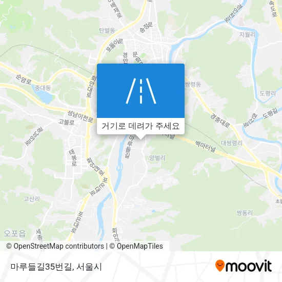 마루들길35번길 지도