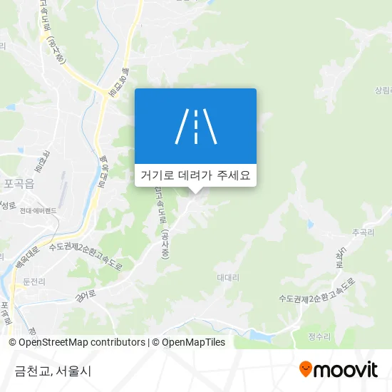 금천교 지도