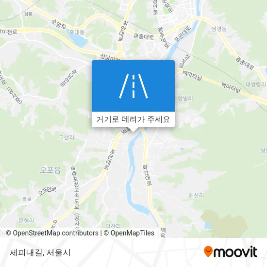 세피내길 지도