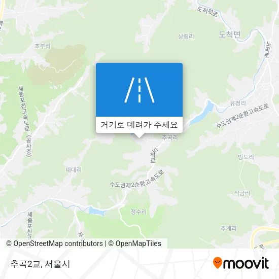 추곡2교 지도
