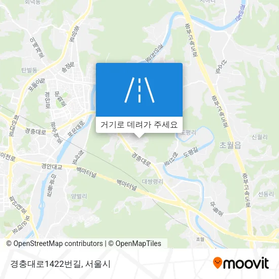 경충대로1422번길 지도