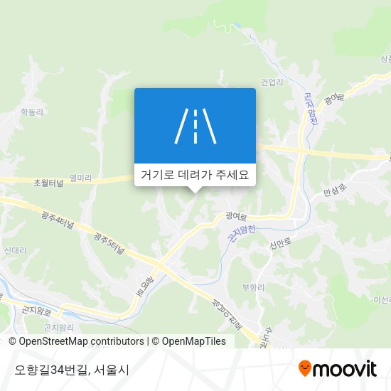 오향길34번길 지도