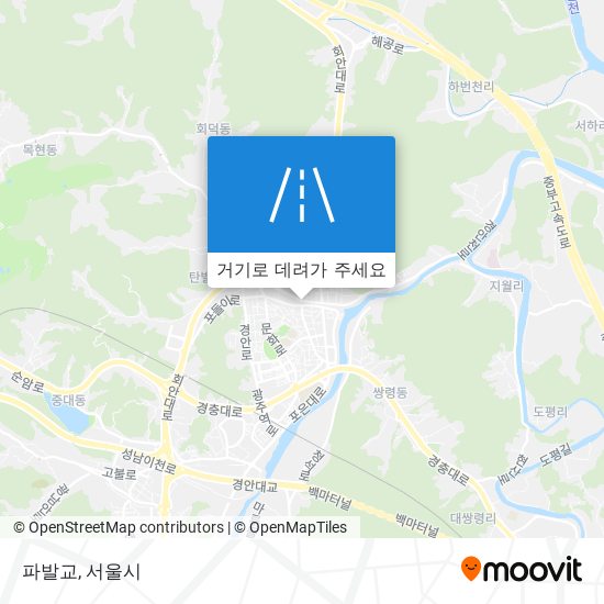 파발교 지도