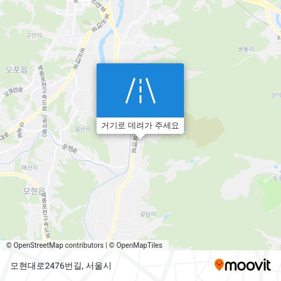 모현대로2476번길 지도