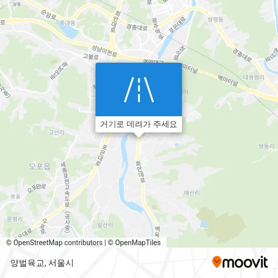 양벌육교 지도