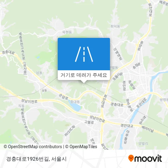 경충대로1926번길 지도