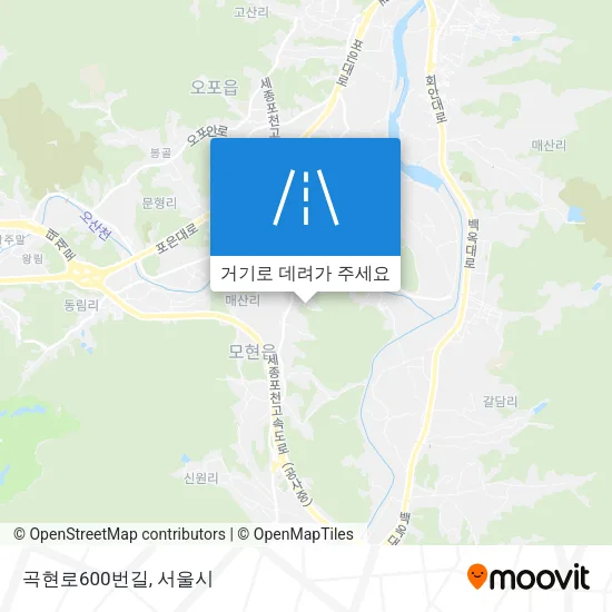 곡현로600번길 지도