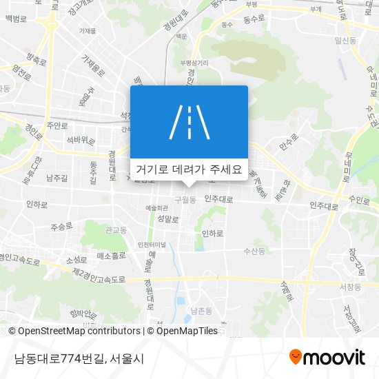 남동대로774번길 지도