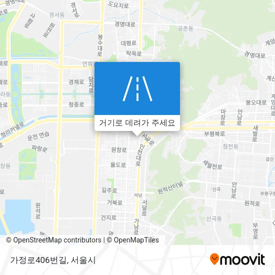 가정로406번길 지도