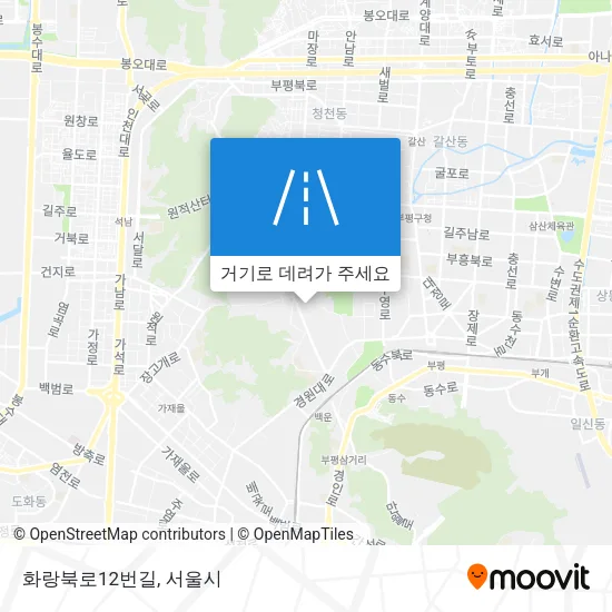화랑북로12번길 지도