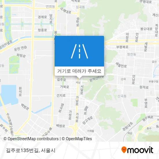 길주로135번길 지도