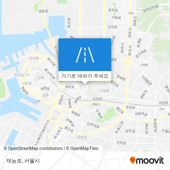 재능로 지도