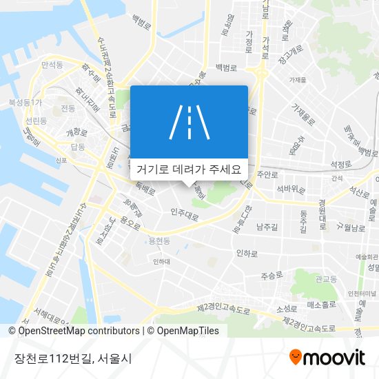 장천로112번길 지도