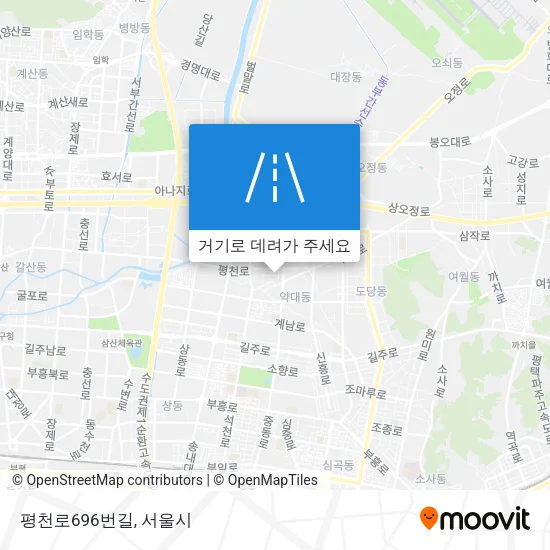평천로696번길 지도
