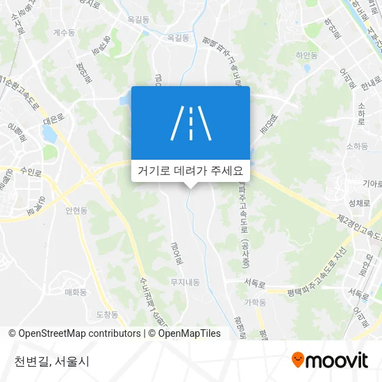 천변길 지도