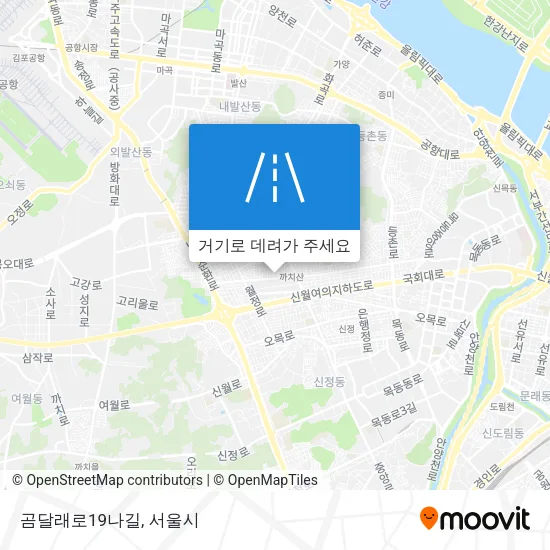 곰달래로19나길 지도