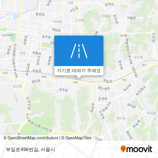 부일로496번길 지도