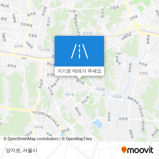 양지로 지도