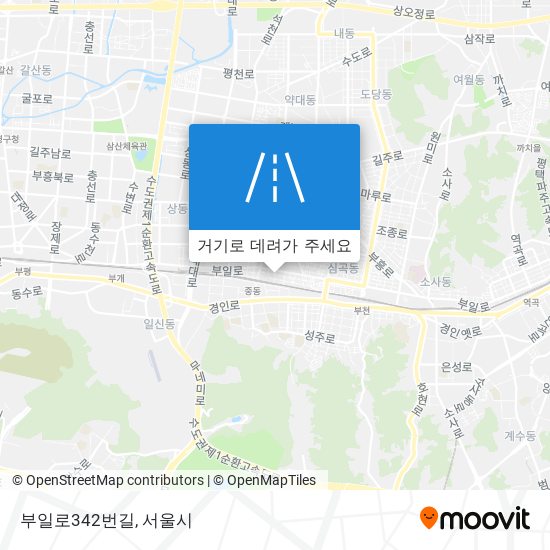 부일로342번길 지도