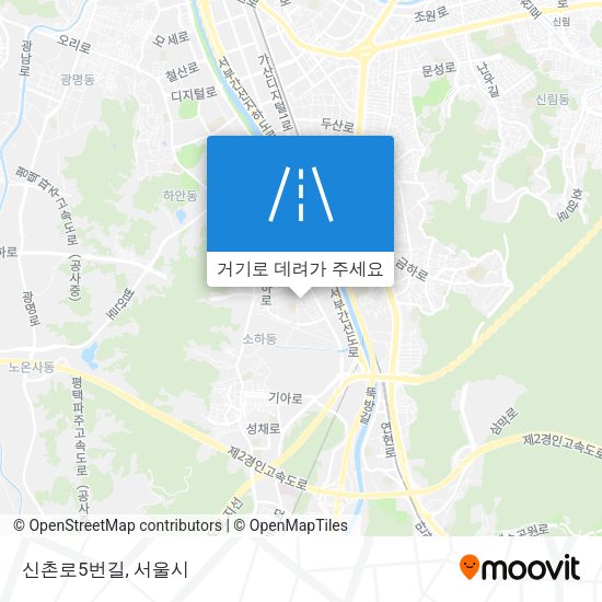 신촌로5번길 지도