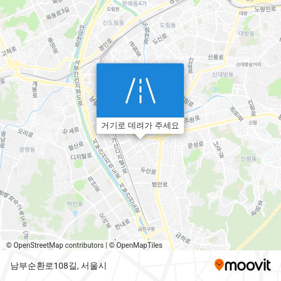 남부순환로108길 지도