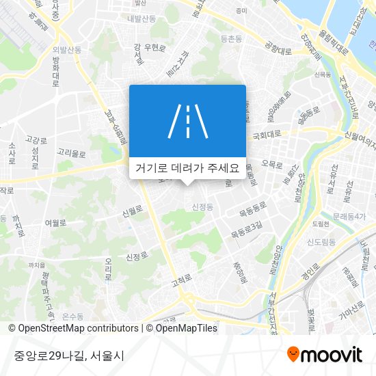 중앙로29나길 지도