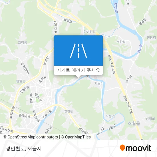 경안천로 지도