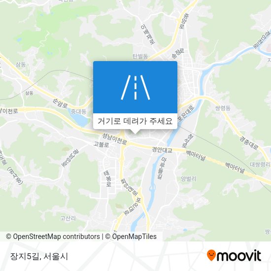 장지5길 지도